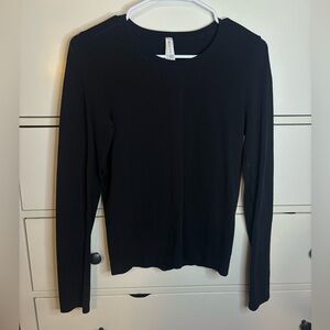 Athleta Long sleeve Top Black XS